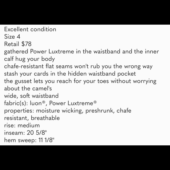 Lululemon Embrace Crop Heathered Deep Coal… - Picture 11 of 11